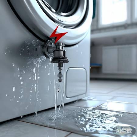 洗衣机进排水阀故障