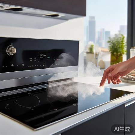 潮帮灶具:时尚吸力强,一键清洗