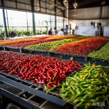 辣椒烘干，科技更便捷