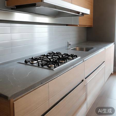 集成灶石材橱柜：打造时尚厨房新选择