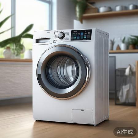 美的滚筒洗衣机E3：智能节能，呵护家庭生活