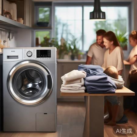 美的洗衣机E3,静音多模式,呵