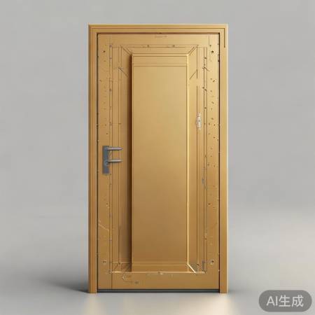 中档防盗防火门