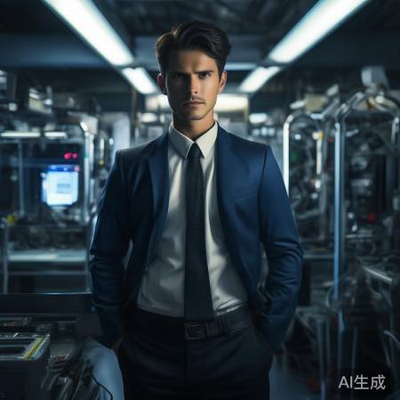 海尔维修人员上门，核实证件。