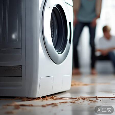 检查洗衣机地面平整