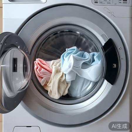 多功能洗衣机清洗内衣，轻松护理衣物更洁净
