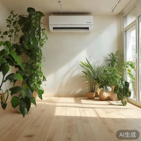 简约自然风,夏日清凉室内