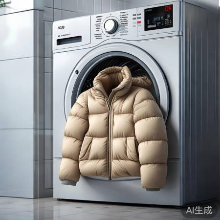 羽绒服清洗攻略：滚筒洗衣机轻松洗涤技巧