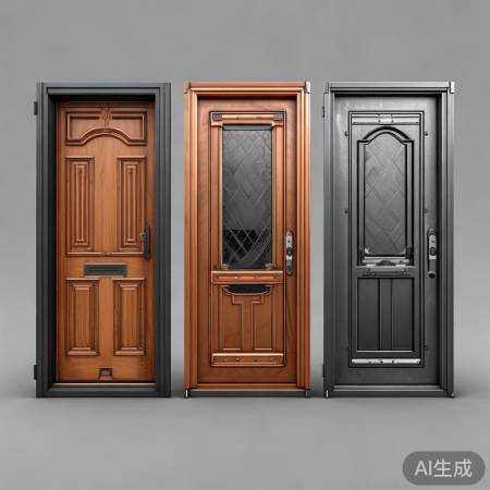 防盗门材质多,钢木铜质各有优缺
