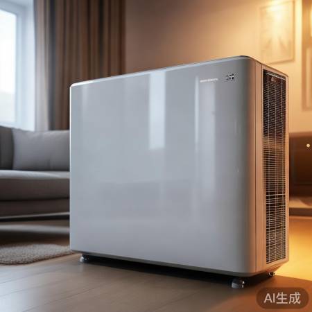 美的空气能热泵，节能静音。