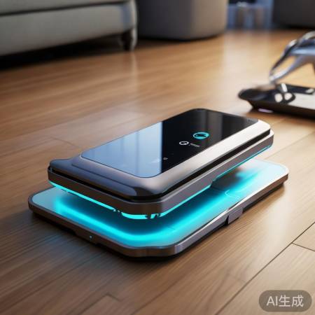 无线充电，防盗门自动充