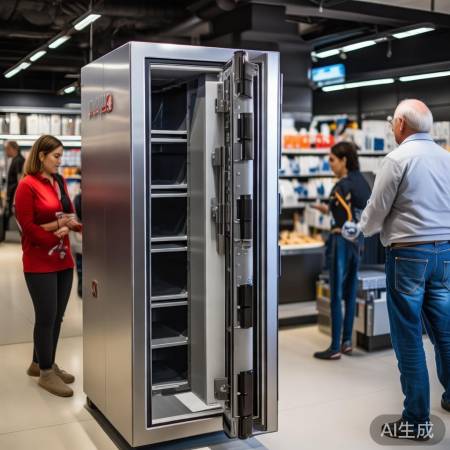 挑选保险柜，实体店体验，知名品