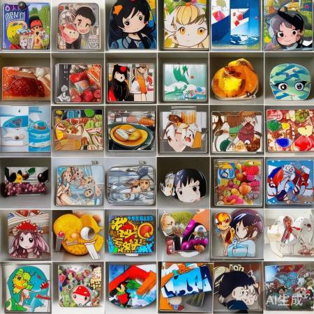 云浮PVC冰箱贴——家居必备创意装饰品