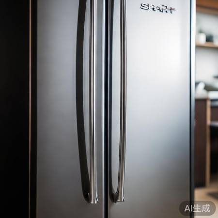 夏普冰箱，胶粘技术精湛，外观美