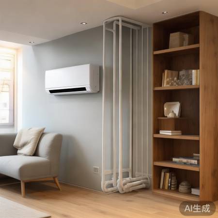 空调管子固定墙上技巧，安装无忧