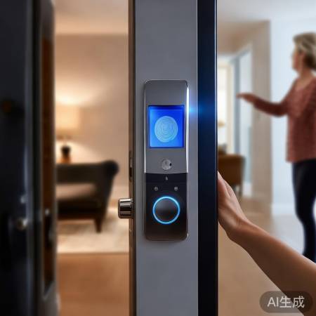 智能安全守护：老式门指纹锁家用首选