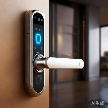 智能家居新选择：萤石云指纹锁电池，安全便捷生活必备