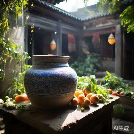 古人巧用自然冷藏食物