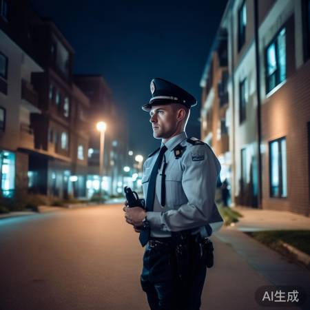 “加强小区巡逻，提高警惕”