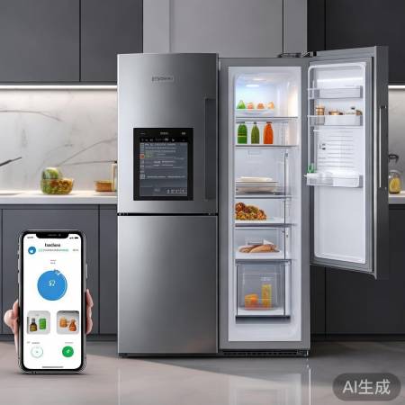 “懒人神器,手机操控冰箱”