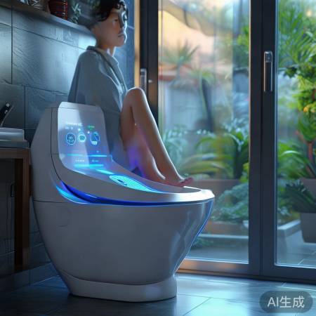 “智能马桶泡泡宝：科技家居新宠