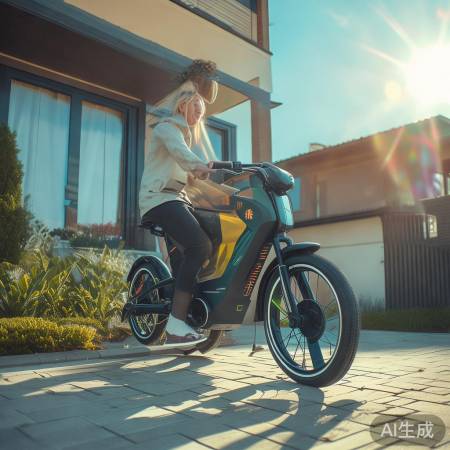 智能指纹锁电动两轮车，出行新选择