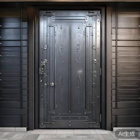 这款防盗门尺寸比对面大，安全感瞬间提升！