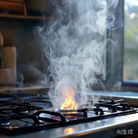 燃气灶出现水气现象正常吗？