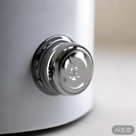 热水器复位键出水口近