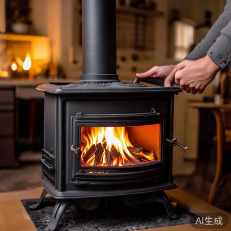 调整风门助燃烧