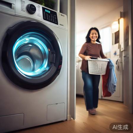 海尔洗衣机预约省时晾衣