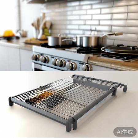 燃气灶铁丝架：耐用易清洗的厨房好帮手
