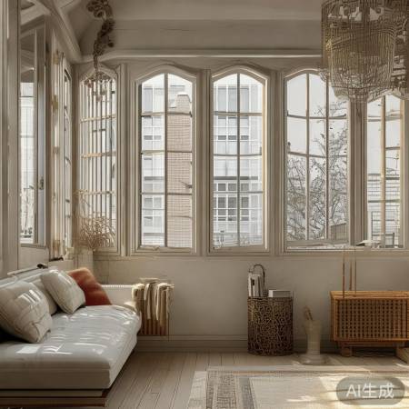 窗户防盗门颜色选择多，风格多样