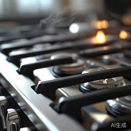 检查燃气灶内部