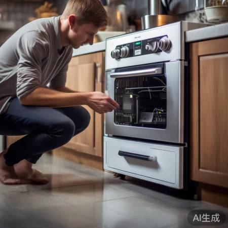 检查燃气灶电池