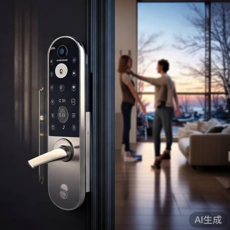 指纹锁多解锁方式,人脸识别便捷