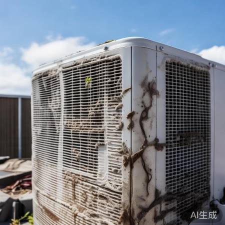 空调室外机定期清理