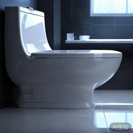 不锈钢马桶，洁净如新