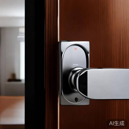 小米指纹锁,50mm精巧锁把