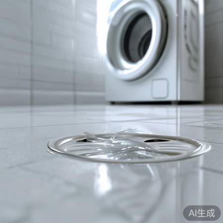 地漏安装后洗洗衣机