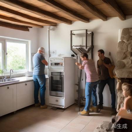 热水器位置需通风，考虑距离与效