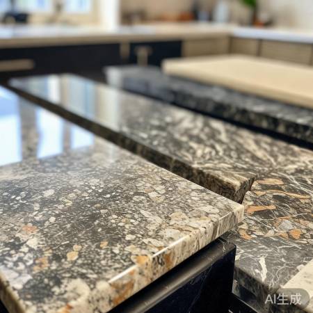 石材台面，选色纹硬度