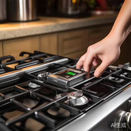检查燃气灶电池