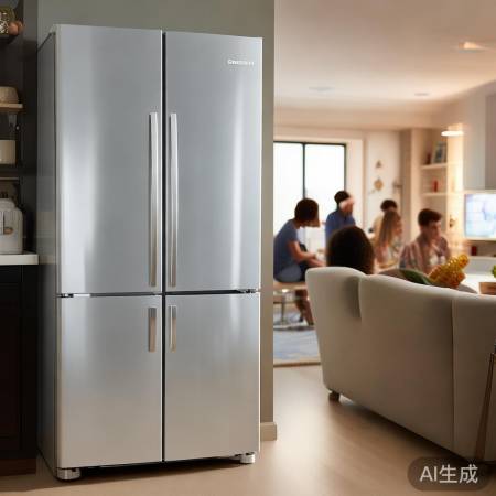 简约白冰箱,提升幸福感