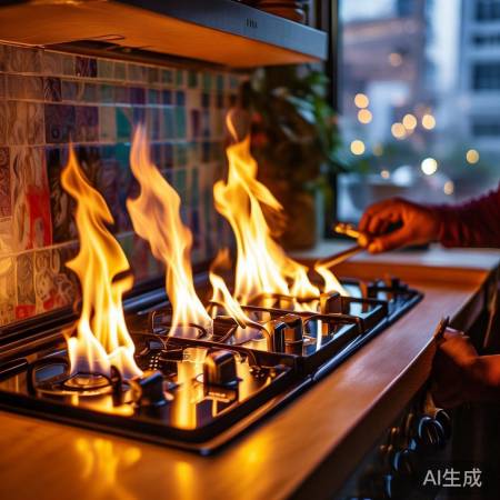 燃气灶灵活调节，烹饪如聊天