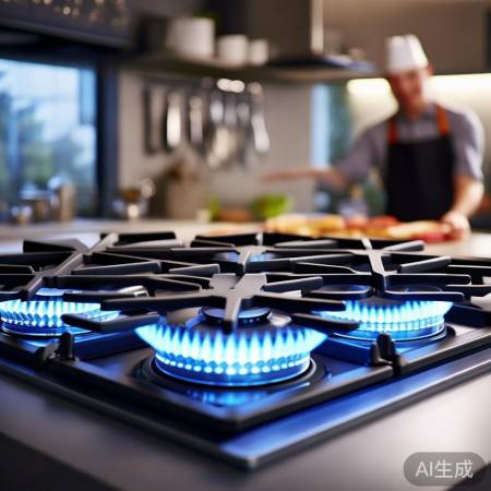 方太燃气灶H15G火力强劲，烹