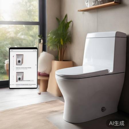 “线上京东天猫购马桶,实体店体