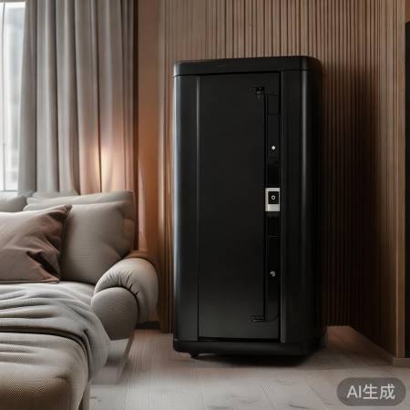 卧室保险柜摆放，实用美观心情佳