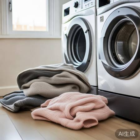 “毛衣分类洗,保护材质又高效”