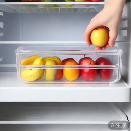 海信415冰箱收纳盒：巧存小物，空间最大化